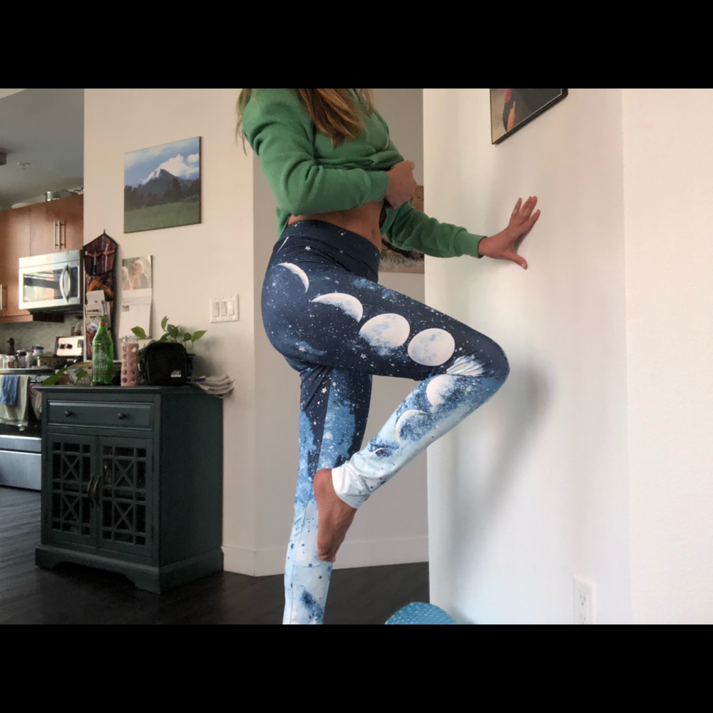 Moon and stars leggings